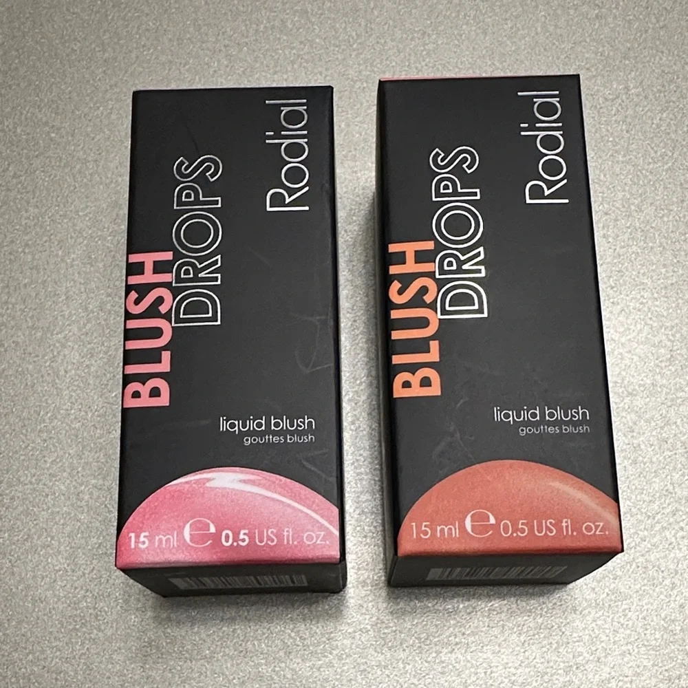 Rodial Blush Drops - Vibrant Pink and Warm Orange set of two (2)